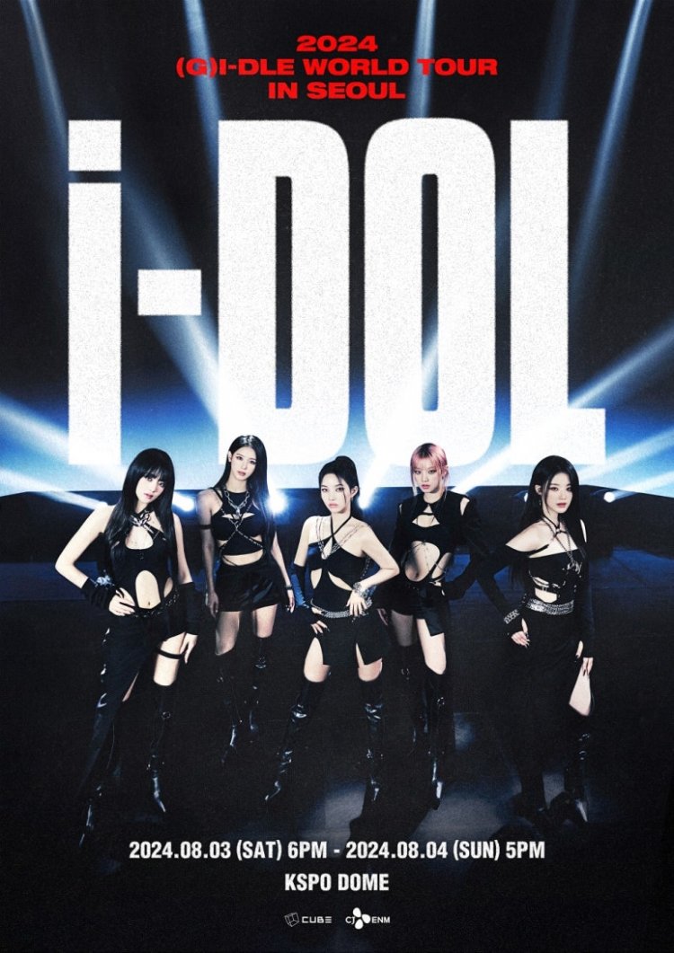 (여자)아이들, '2024 (G)I-DLE WORLD TOUR [iDOL] IN SEOUL' 개최…세 번째 월드투어 돌입