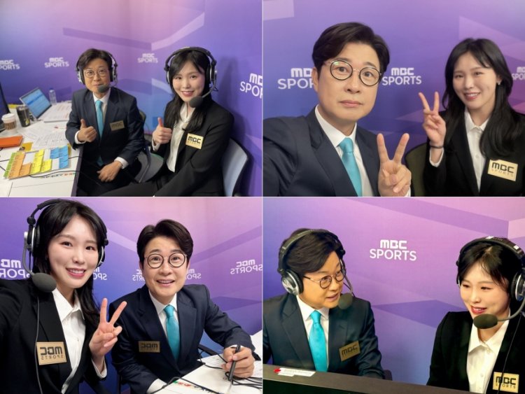 MBC 김성주 캐스터X김아랑 해설위원 일문일답